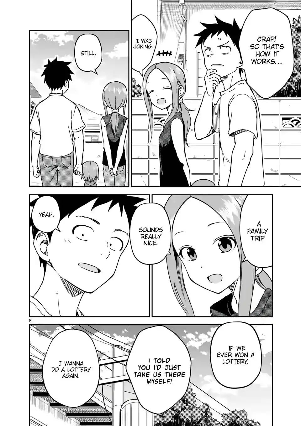 Karakai Jouzu no (Moto) Takagi-san Chapter 238 8